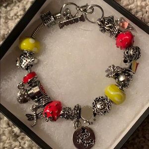 Beautiful June bug charm bracelet!